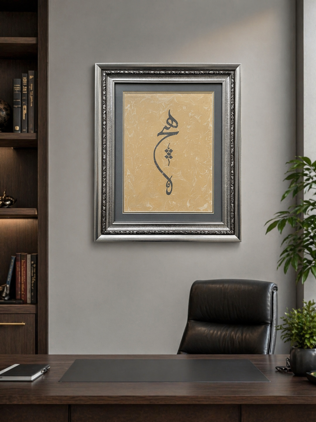 Holst üzerinde ebru